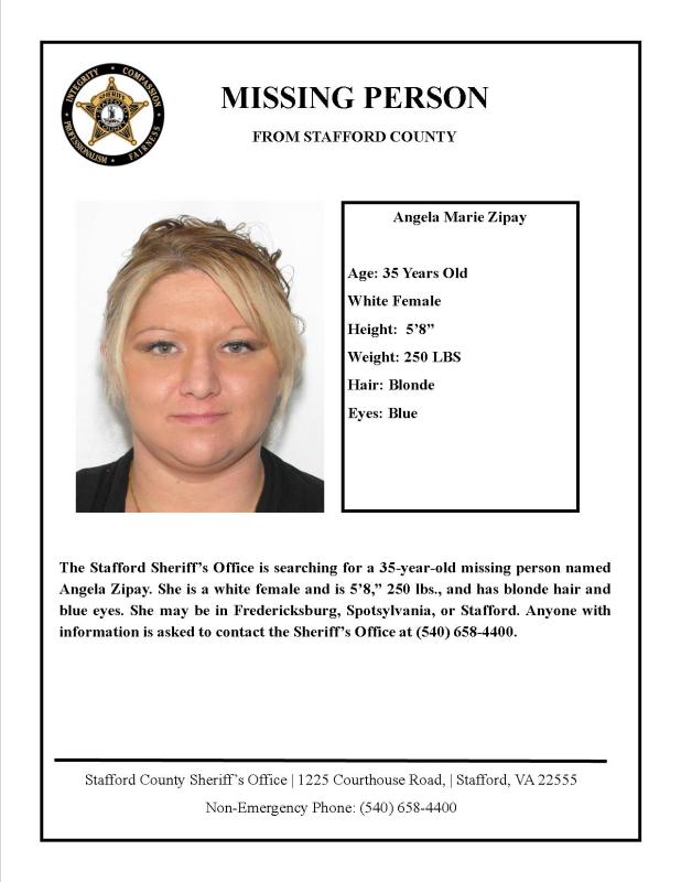 Missing Person Located - Stafford County Sheriffs Office